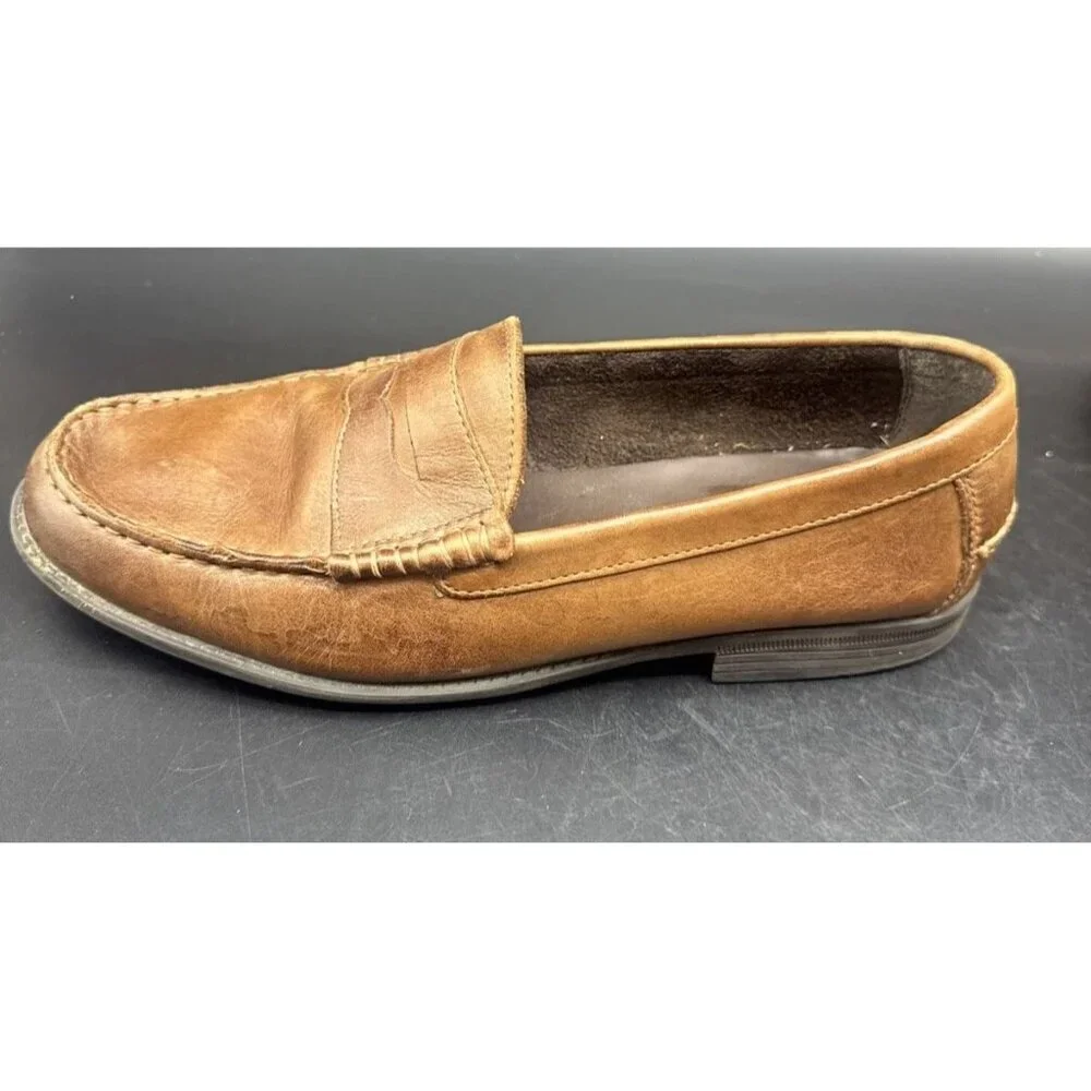 Cole Haan Mens Brown‎ Leather Penny Loafer Slip On Shoe C24506 India Sz 10M